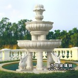 HP187公園大型裝飾噴泉花盆設(shè)計(jì) 玻璃鋼動物砂巖噴泉雕塑生產(chǎn)廠家價格優(yōu)惠
