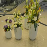 玻璃鋼組合裝飾花瓶遍布廣州購(gòu)物中心各樓層