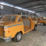 玻璃鋼的士車(chē)雕塑模型助沈陽(yáng)購(gòu)物中心盛大開(kāi)業(yè)