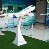 空客A380玻璃鋼飛機(jī)模型擺件云南展覽定制