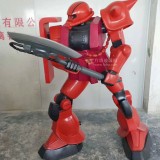 廣東動(dòng)漫公司定制玻璃鋼機(jī)器人雕塑模型