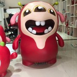 深圳美術教育品牌卡通IP形象玻璃鋼雕塑定制