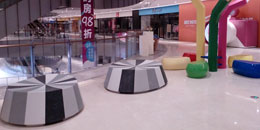 玻璃鋼座椅高端家具佛山中海環(huán)宇城批量采購