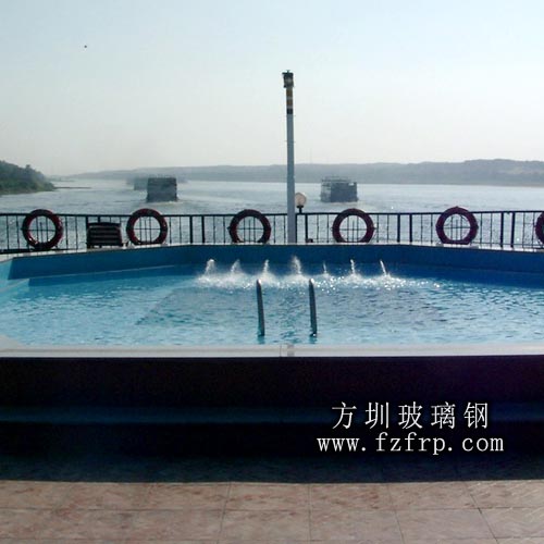 YC017玻璃鋼游泳池批發(fā) 室外游泳池設(shè)計廠家