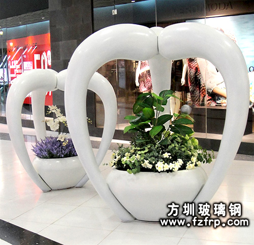商場(chǎng)創(chuàng)意美陳花盆