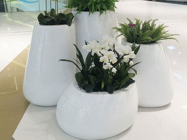 珠海玻璃鋼組合花器